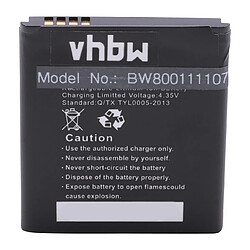 vhbw Li-Ion Batterie 1950mAh (3.8V) pour téléphone portable Smartphone Blu W410, WIN JR comme C585105195L.