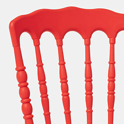 Ahd Amazing Home Design Chaises design traditionnel pour cérémonies, restaurants et mariages Napoleon X, Couleur: Rouge pas cher