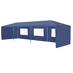 Pavillon de Jardin Wedau Bleu Foncé 900 x 300 x 255 cm [casa.pro]