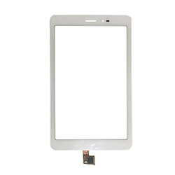 Wewoo Pour Huawei MediaPad T1 8.0 blanc / S8-701u pièce détachée remplacement d'écran tactile (seul sans le LCD)