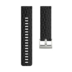 Avis Wewoo Bracelet pour montre connectée Dragonne de remplacement en silicone SUUNTO Sport Baro Noir