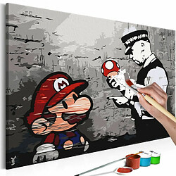 Paris Prix Tableau à Peindre Soi-Même Mario - Banksy 40x60cm 