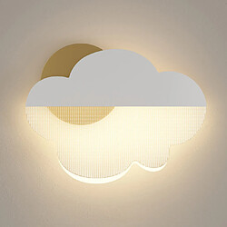 Universal Personnalité Simple Bedside Living Room Fond Mur Three -Color Cloud Mur Wall Lampe 