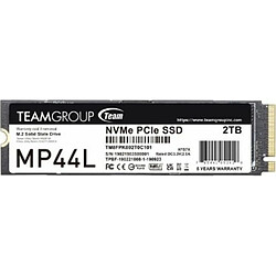 TEAMGROUP MP44L 2 To SLC Cache NVMe 1.4 PCIe Gen 4x4 M.2 2280 SSD pour ordinateur portable et ordinateur de bureau Vitesse R/W jusqu'à 4 800/4 400 Mo/s) TM8FPK002T0C101