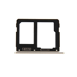 Wewoo Tiroir de Carte SIM or pour Samsung Galaxy A9 2016 / A9000 iPartsAchetez le plateau de SIM et remplacement de de micro d'écart-type