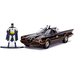 Jada Toys Figurine Batman et Batmobile métal 1966 