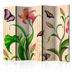 Paris Prix Paravent 5 Volets Vintage Spring 172x225cm 