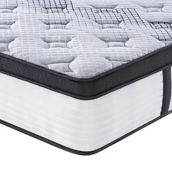 Maison Chic Matelas à ressorts ensachés moyen plus, Matelas doux 180x200 cm -GKD81969 pas cher