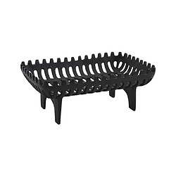 Aubry Gaspard Grille de cheminée en fonte 45cm.