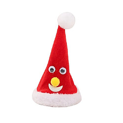 Wewoo 6 pouces casquette électrique arbre de Noël balançoire chapeau ornements de accessoires shake cap avec musique 