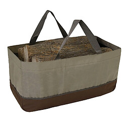 Avis Justgreenbox Porte-bûches de bois de chauffage grand sac de bois de chauffage haute capacité durable - 1005001927105785