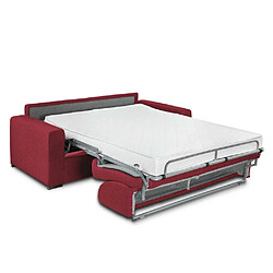 Acheter Inside 75 Canapé EXPRESS DREAMER convertible 140cm matelas 16cm polyuréthane rouge