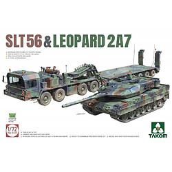 Takom Maquette Char Slt56 & Leopard 2a7 