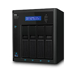 Western Digital WD My Cloud Pro PR4100 36To 4Bay NAS WD My Cloud Pro PR4100 56To 4Bay NAS 4xHDD 1.6GHz QuadCore processor 4Go RAM RAID 0 1 JBOD 2xUSB3.0 External RTL