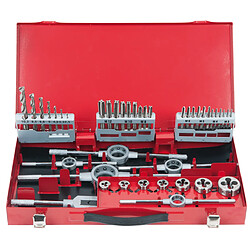 Coffret de jeux de tarauds et filières 44 pièces KS Tools 331.0644