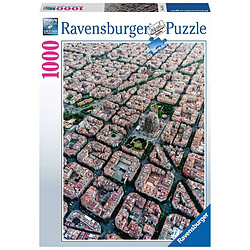 Ravensburger Puzzle Barcelone Vue d'en haut 1000 pièces 