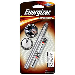 stylo lumineux - led - torche metal penlite led - 2aaa - energizer 420821