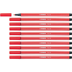 STABILO Stylo feutre Pen 68, rouge carmin ()