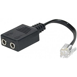 CABLING Adaptateur tél. pour casque multimédia