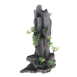 Rocher pierre aquarium decoration naturel tortue