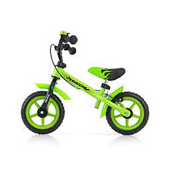 Milly Mally Balance Bike Dragon avec frein vert