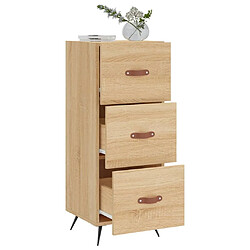 Acheter Maison Chic Buffet,Meuble de Rangement,commode pour salon,Cuisine Chêne sonoma 34,5x34x90 cm Bois d'ingénierie -MN64974