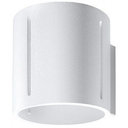 Luminaire Center Applique murale INEZ aluminium blanc 1 ampoule