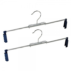 WENKO Cintres extensibles métalliques - Taille Lot de 2 