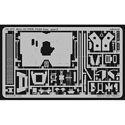 Britische 25-Pfünder Feldkanone Fotoätzsatz- 1:35e - Eduard Accessories 