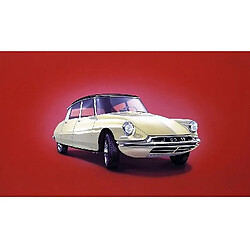 Heller Maquette voiture : Citroën DS 19 blanche