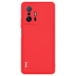 Coque en TPU IMAK anti-rayures rouge pour votre Xiaomi 11T/11T Pro