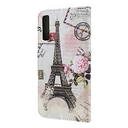 Avis Etui en PU tour Eiffel pour votre Samsung Galaxy A7 (2018)