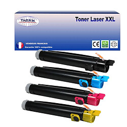 Lot de 4 Toners génériques Xerox Phaser 6250DX, 6250N - T3AZUR 