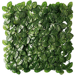 Jet7Garden Plaques clipsables de feuillage artificiel 1m² (Lot de 4) Rosier veiné.