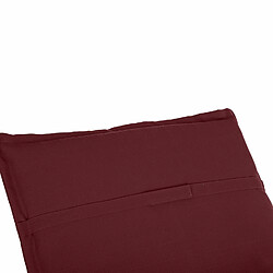 Avis Hesperide Coussin de transat Korai - 190 x 60 cm - Bordeaux