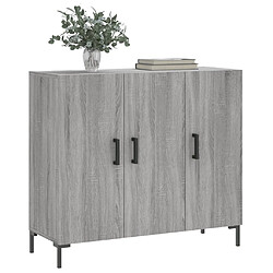 Avis Maison Chic Buffet,Meuble de Rangement,commode pour salon,Cuisine sonoma gris 90x34x80 cm bois d'ingénierie -MN29306