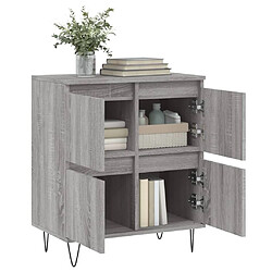 Acheter Maison Chic Buffet,Meuble de Rangement,commode pour salon,Cuisine Sonoma gris 60x35x70 cm Bois d'ingénierie -MN79235