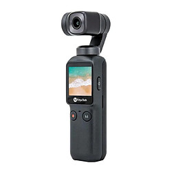 Universal Caméra d'action de poche 3 axes stabilisation 4K 60fps 270 minutes stabilisateur caméra intégrée caméra avec smartphone(Le noir)