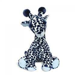 Peluche Lisi la girafe bleue 50 cm - Histoire d'Ours