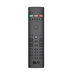 Universal G40 G40S Voix Recherche Air Souris 33 Touches Infrarouge Apprentissage Gyroscope 2.4G Télécommande Intelligente pour Apple TV Boîte TV | Télécommande