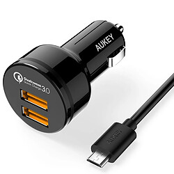 Chargeur de voiture Aukey CC-T8