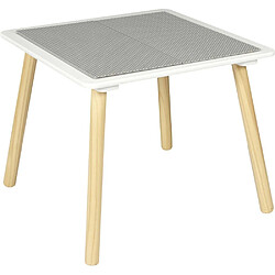 The Home Deco Kids Table d'activité enfant compatible briques de construction.