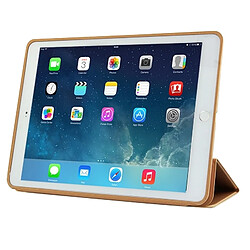 Wewoo Smart Cover or pour iPad Air 2 Étui en cuir naturel traité 3 fois avec fonction veille / réveil et support pas cher