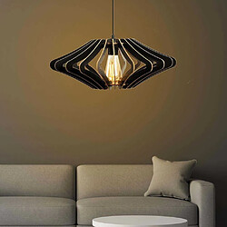 Hanah Home Suspension en MDF Big Angel noir.