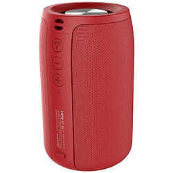 Yonis Enceinte Bluetooth HiFi Bass 5W Autonomie 30j Enceinte Bluetooth HiFi Bass 5W Autonomie 30J Support USB AUX Rouge YONIS