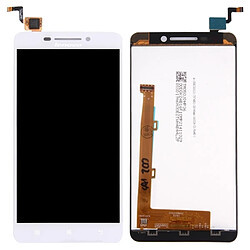 Wewoo Pièce détachée pour Lenovo A5000 LCD blanc Affichage + écran tactile Digitizer Assemblée