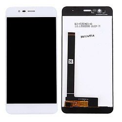 Wewoo Pièce détachée Asus ZenFone 3 blanc Max / ZC520TL / X008D 38 Version écran LCD + tactile Digitizer Assemblée 