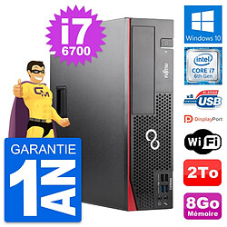 PC Fujitsu Esprimo D556 DT Intel Core i7-6700 RAM 8Go Disque 2To Windows 10 Wifi · Occasion 