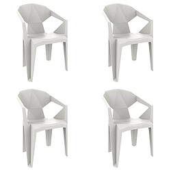 Fauteuil Intérieur Extérieur DELTA Set de 4 - Resol 