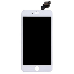 Wewoo Pour iPhone 6 Plus caméra blanc frontale + LCD + cadre + pavé tactile Assembleur de numériseur pièce détachée 4 en 1